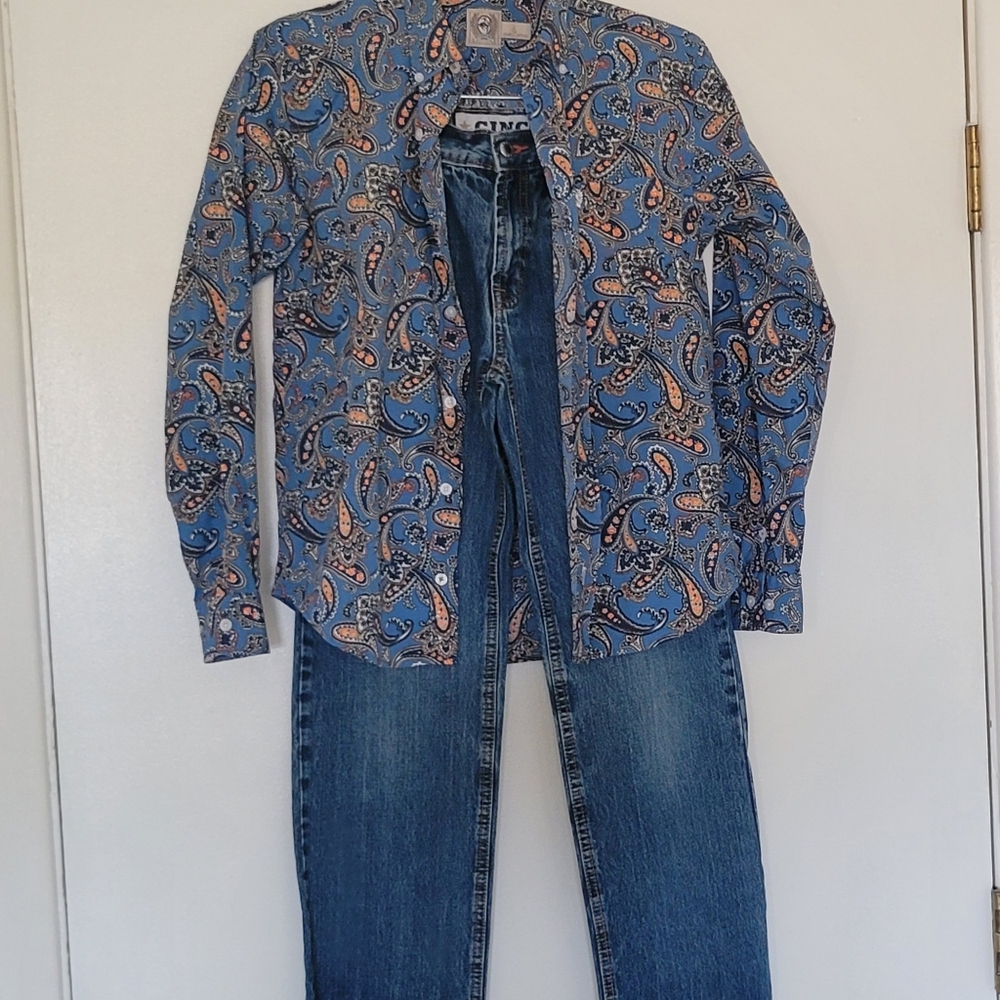 Cinch jeans & Cinch Shirt